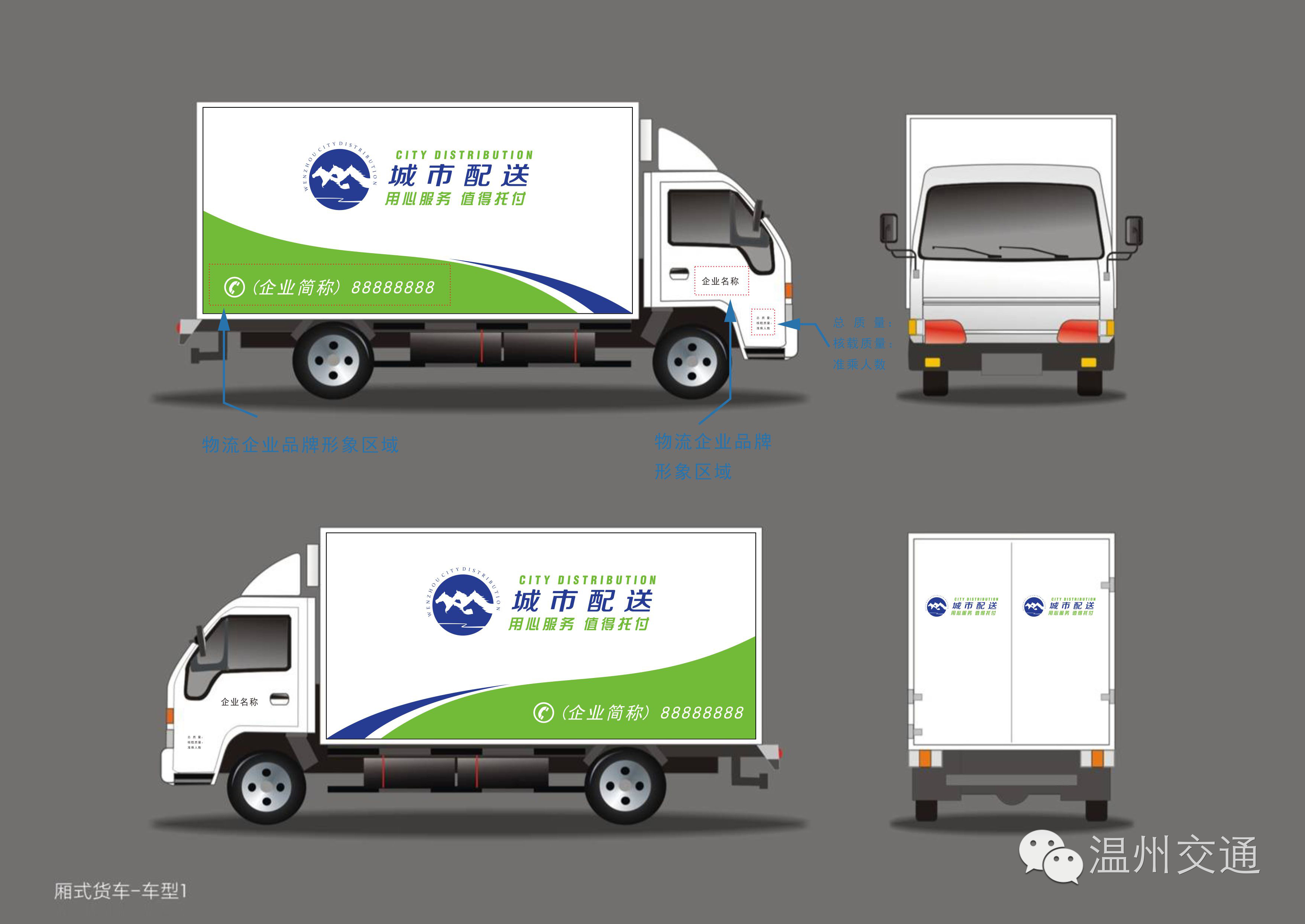 溫州市城市配送logo和宣傳口號正式揭曉，助力城市配送運輸服務(wù)升級